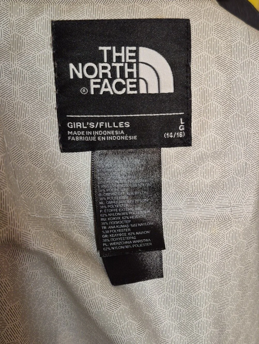The North Face Dark Gray Hooded Rainproof Dryvent Jacket with Logo Pull
